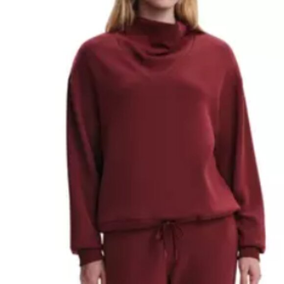 Varley Tops - Varley Betsy Sweat New Maroon NWT